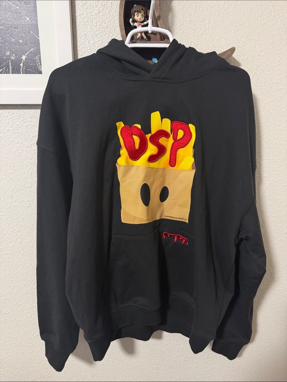 Classic Black Pullover Hoodie